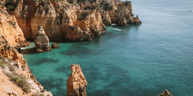 Landschaft an der Algarve